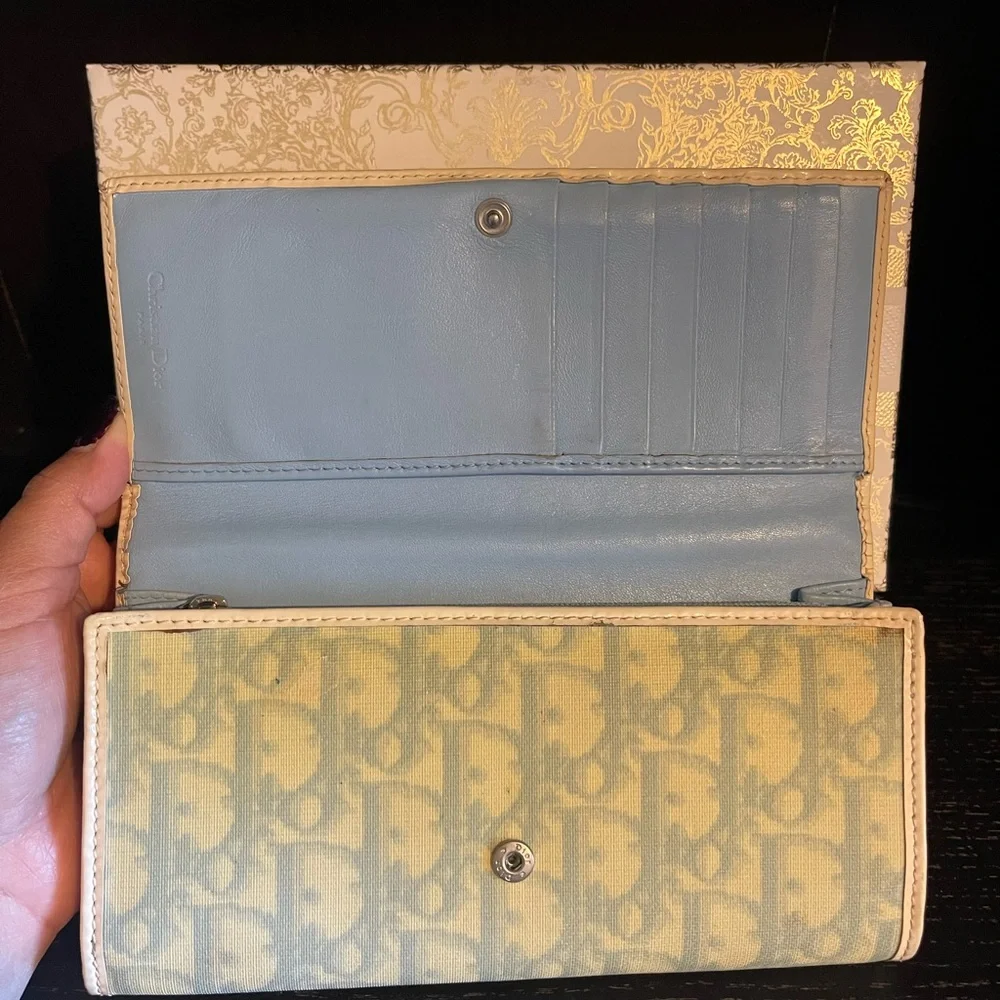 Dior Monogram Long Wallet